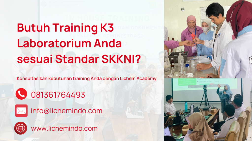 Training K3 laboratorium skkni