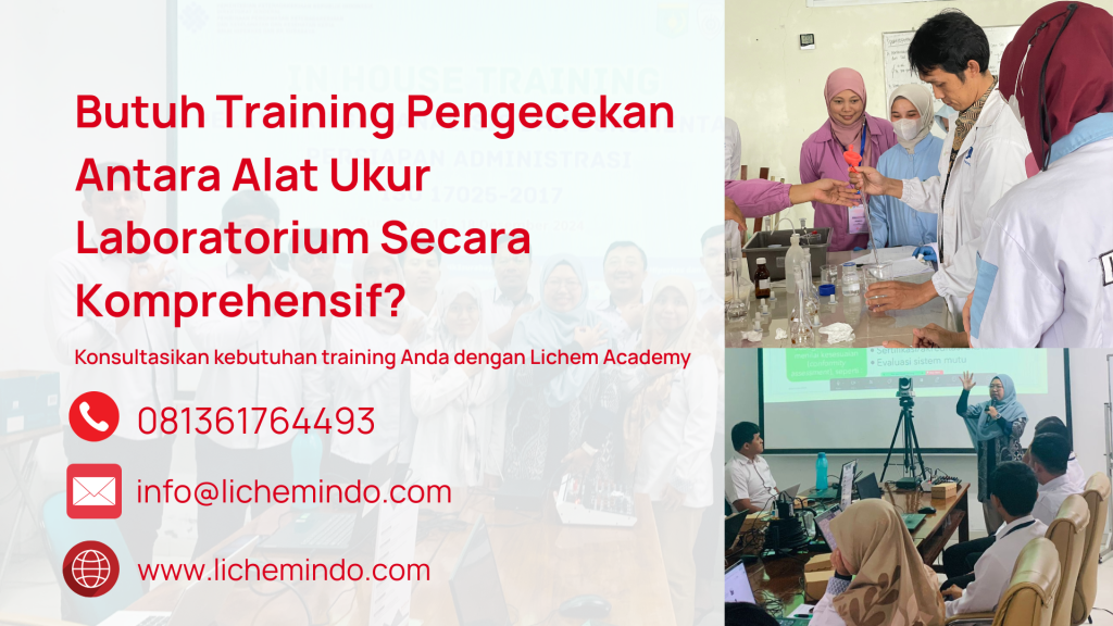 Training Pengecekan Antara Alat Ukur Laboratorium