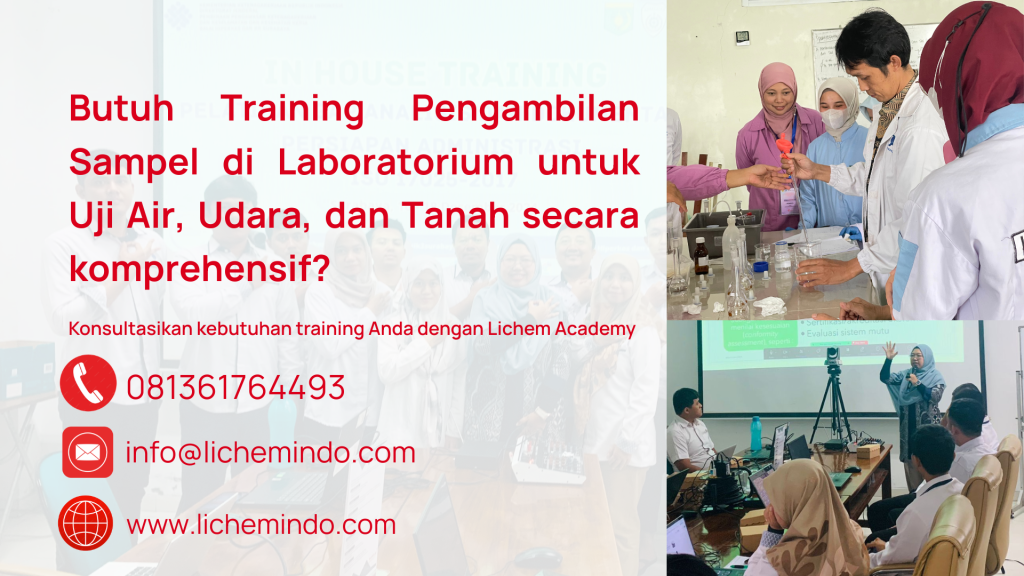 Pengambilan Sampel di Laboratorium untuk Uji Air, Udara, dan Tanah